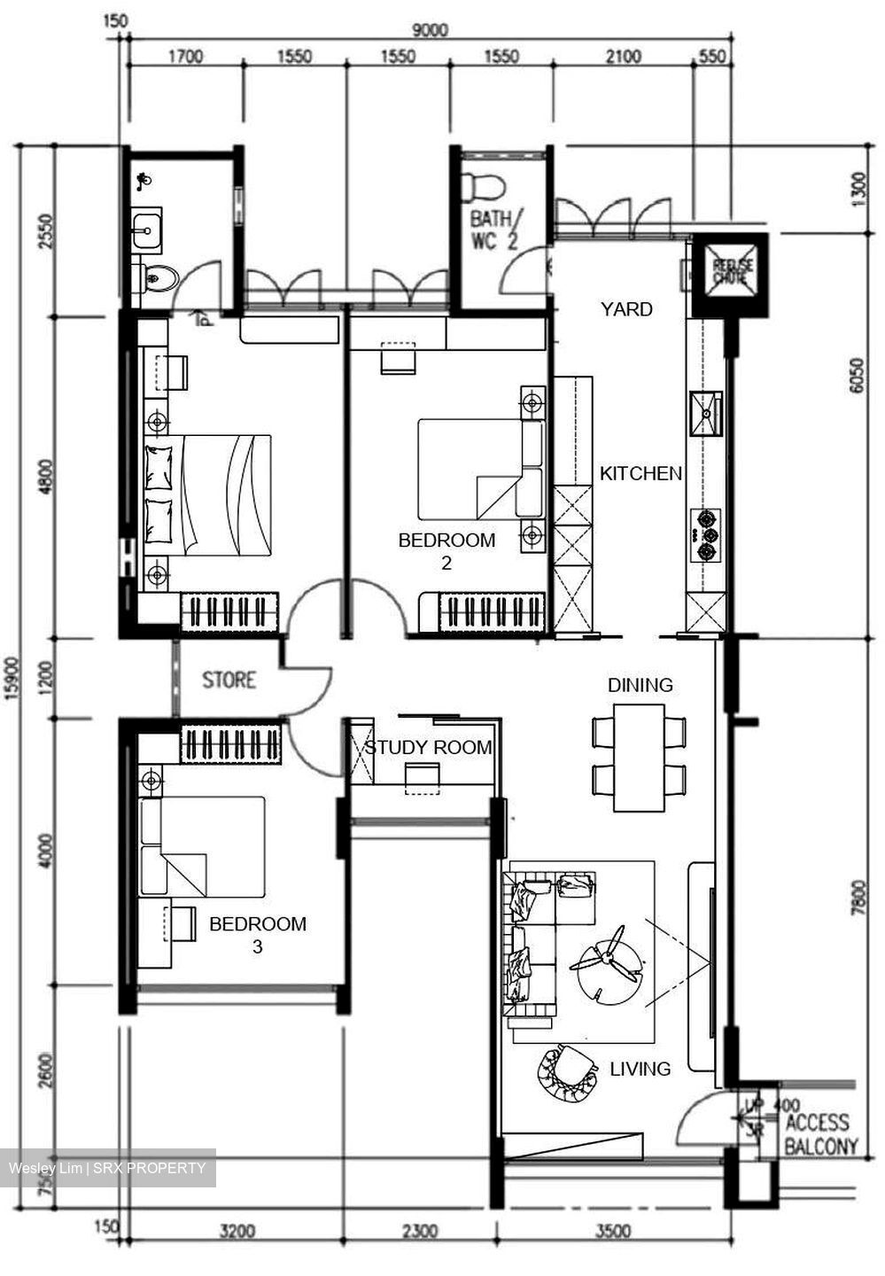 Blk 424 SUN PLAZA GARDENS (Tampines), HDB 4 Rooms #601797271